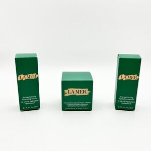 La Mer travel size cream & serum, New
